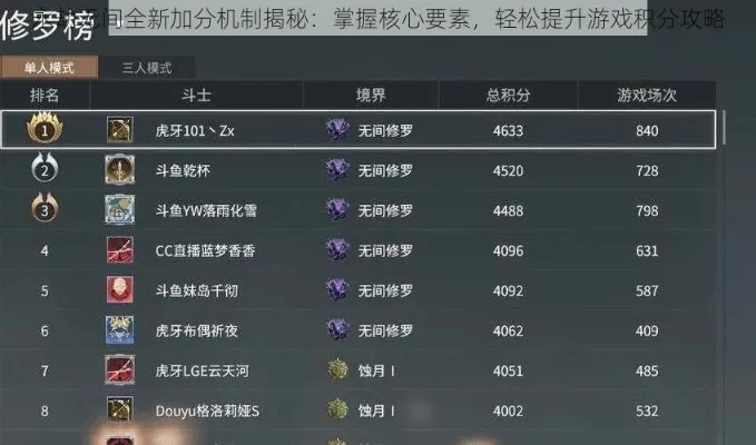 《永劫无间》伤害计算攻略：段位、英雄、技能全面解析