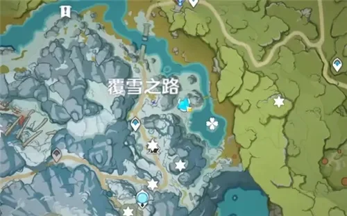 原神雪山石碑洞窟在哪，原神雪山石碑位置图
